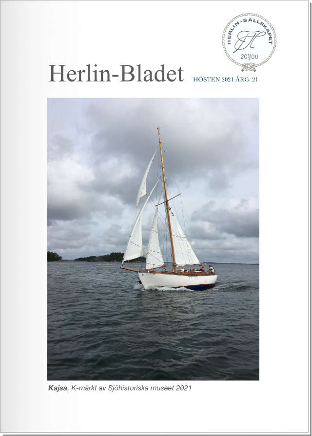 Framsidan av Herlinbladet hösten år 2021